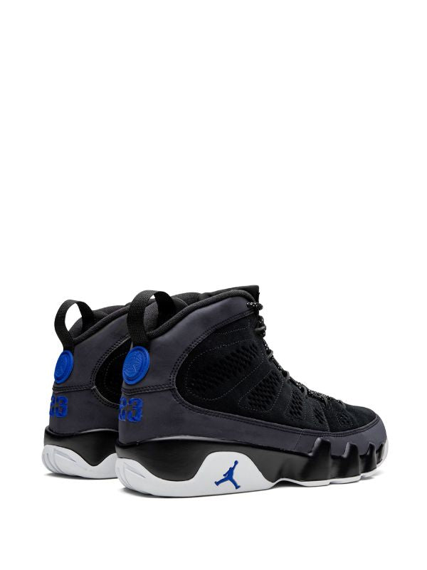 Air Jordan 9 Retro Racer Blue Basketball Shoes - Men's High-Top Sneakers for Running, Training & Streetwear Fashion