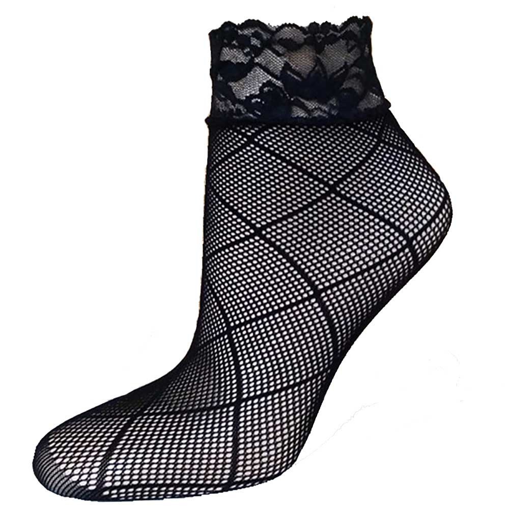 Women's Ultra Thin Lace Short Socks - Breathable Summer Ankle Socks with Sheer Mesh Design for Casual Wear, Work & Daily Comfort