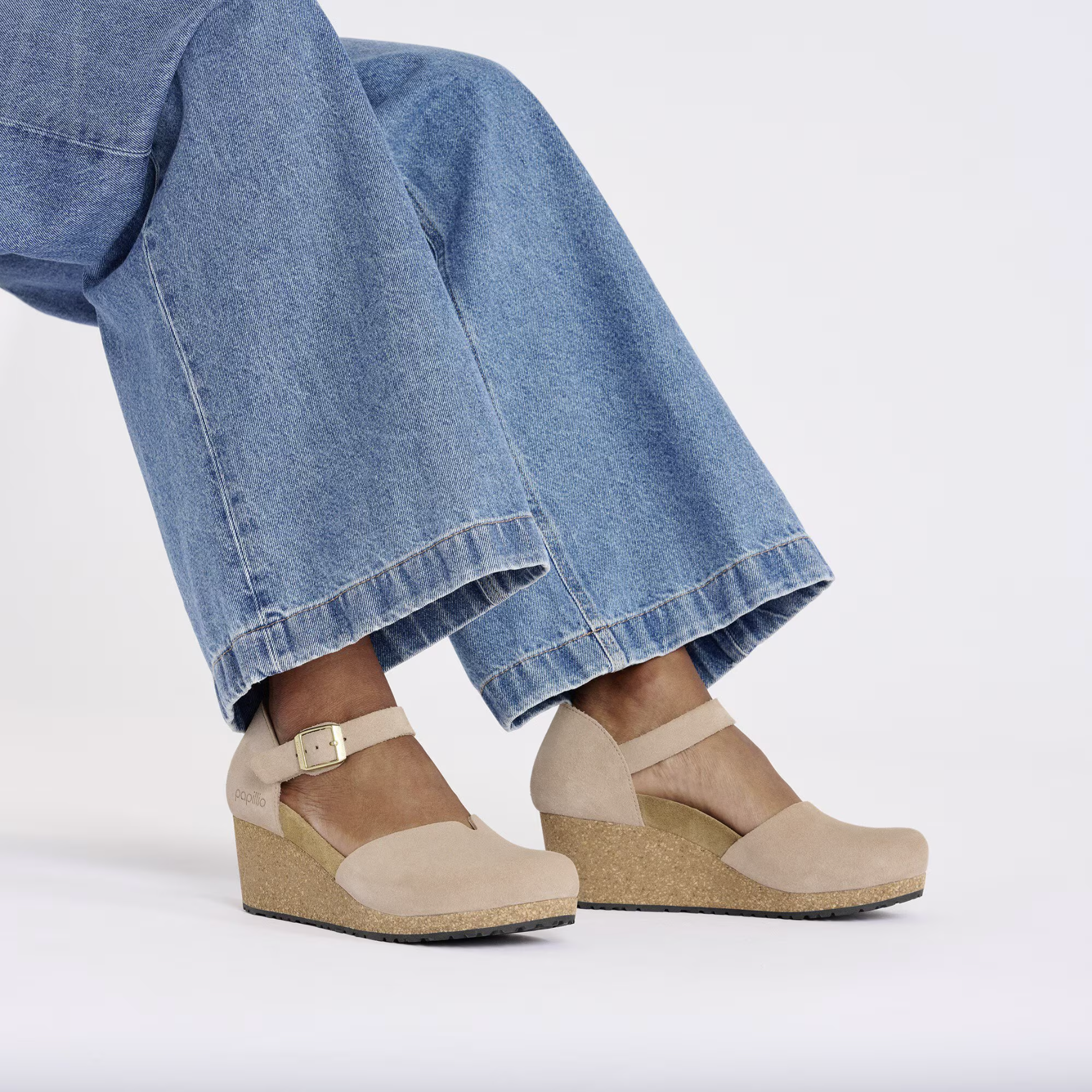 Birkenstock Women's Mary Jane Shoes - Genuine Suede Leather Comfort Sandals in Warm Sand | Perfect for Casual Wear, Office & Everyday Comfort