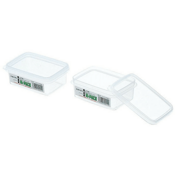 Entec Hi Pack Rectangular Stackable Food Storage Container 117x84mm - Airtight Kitchen Organizer for Meal Prep, Leftovers & Pantry Storage | BPA-Free Plastic Lunch Box with Secure Lid | Perfect for Home, Office & Picnics