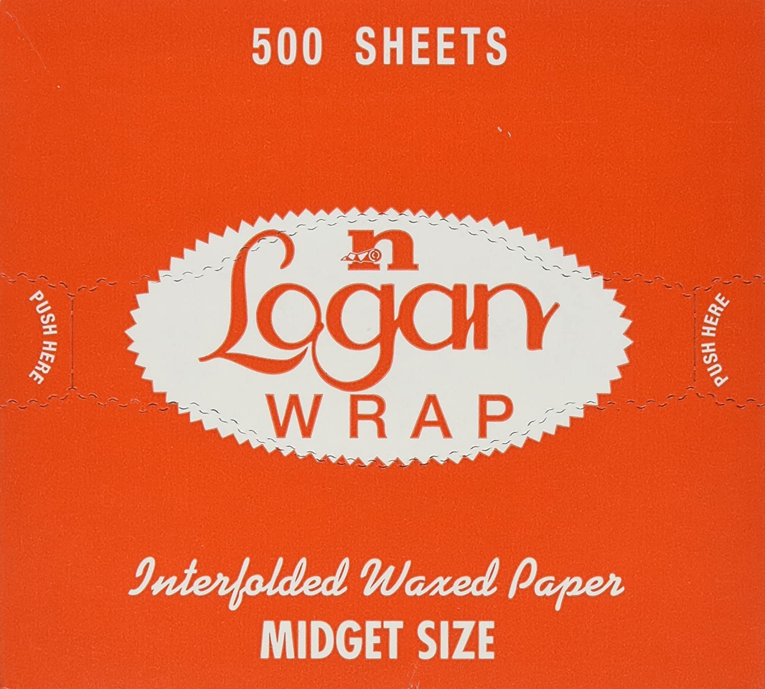Norpak Logan Wrap Midget Interfolded Deli Wax Paper Sheets - 10.75