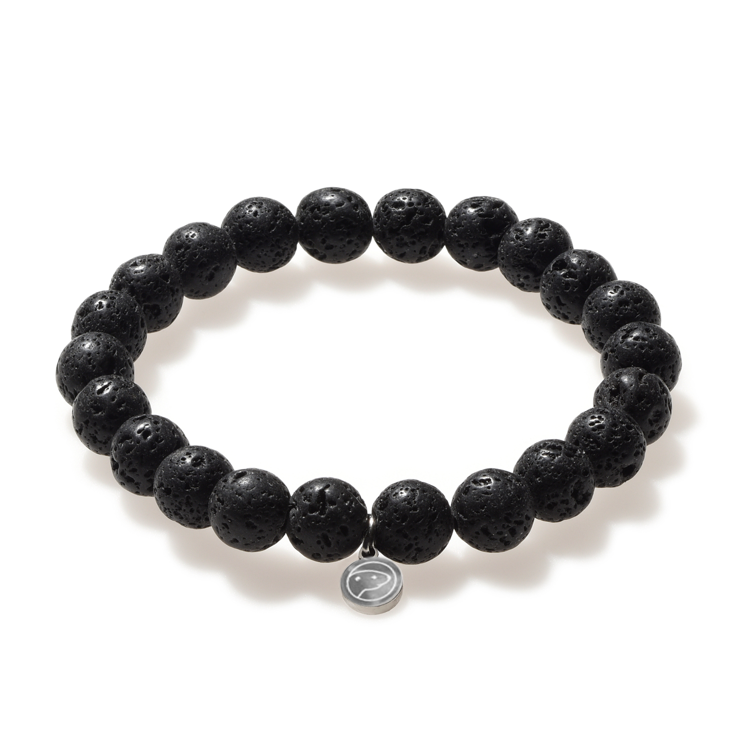 Lava Rock Bracelet for Men & Women - Natural Volcanic Stone Beads for Stress Relief & Healing - Adjustable Elastic String - Perfect for Meditation, Yoga & Spiritual Gifts