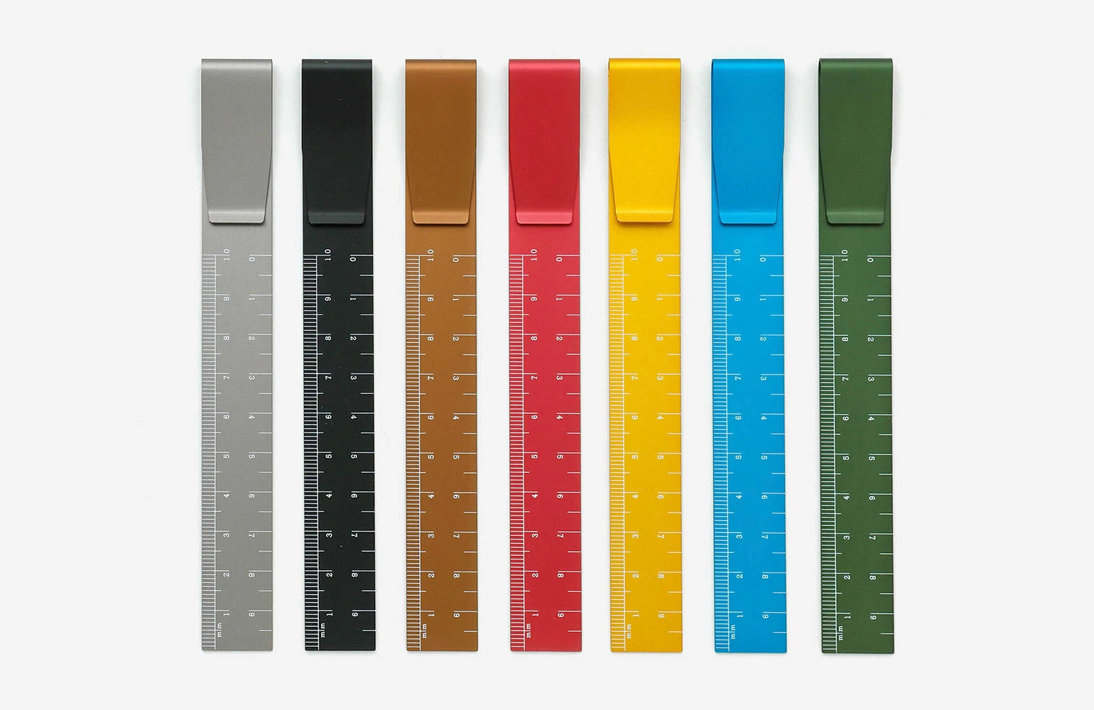 Hightide Ruler Clip for Hobonichi Techo Planner - Perfect for Organizing Notebooks, Journals, and Office Supplies | Ideal for Students, Professionals & Stationery Lovers