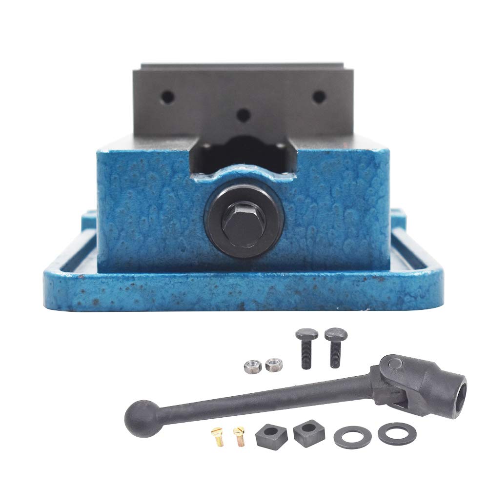 5 Inch Lock Down Vise - High Precision Milling Vice with 5