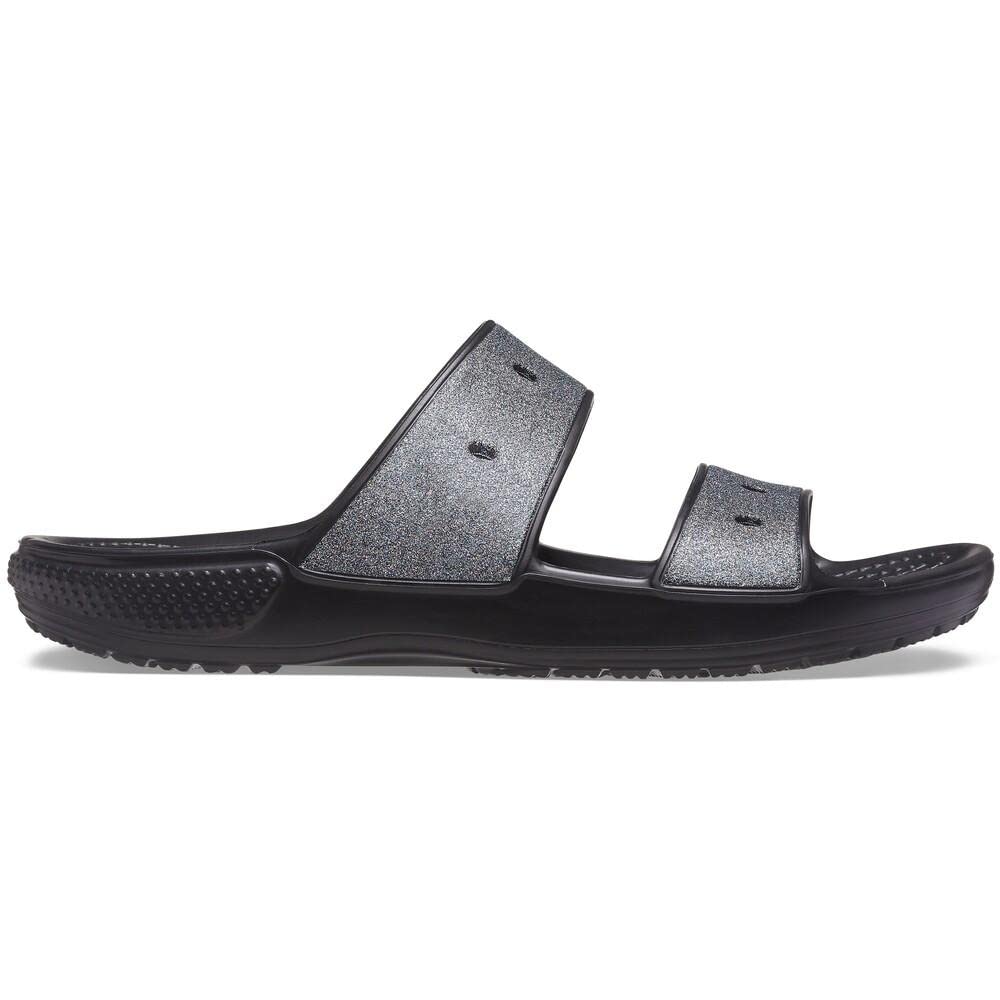 Crocs Unisex Classic Tie Dye Two-Strap Sandals Slide - Comfortable Beach & Pool Slides for Men and Women - Perfect for Summer, Vacation, and Casual Wear