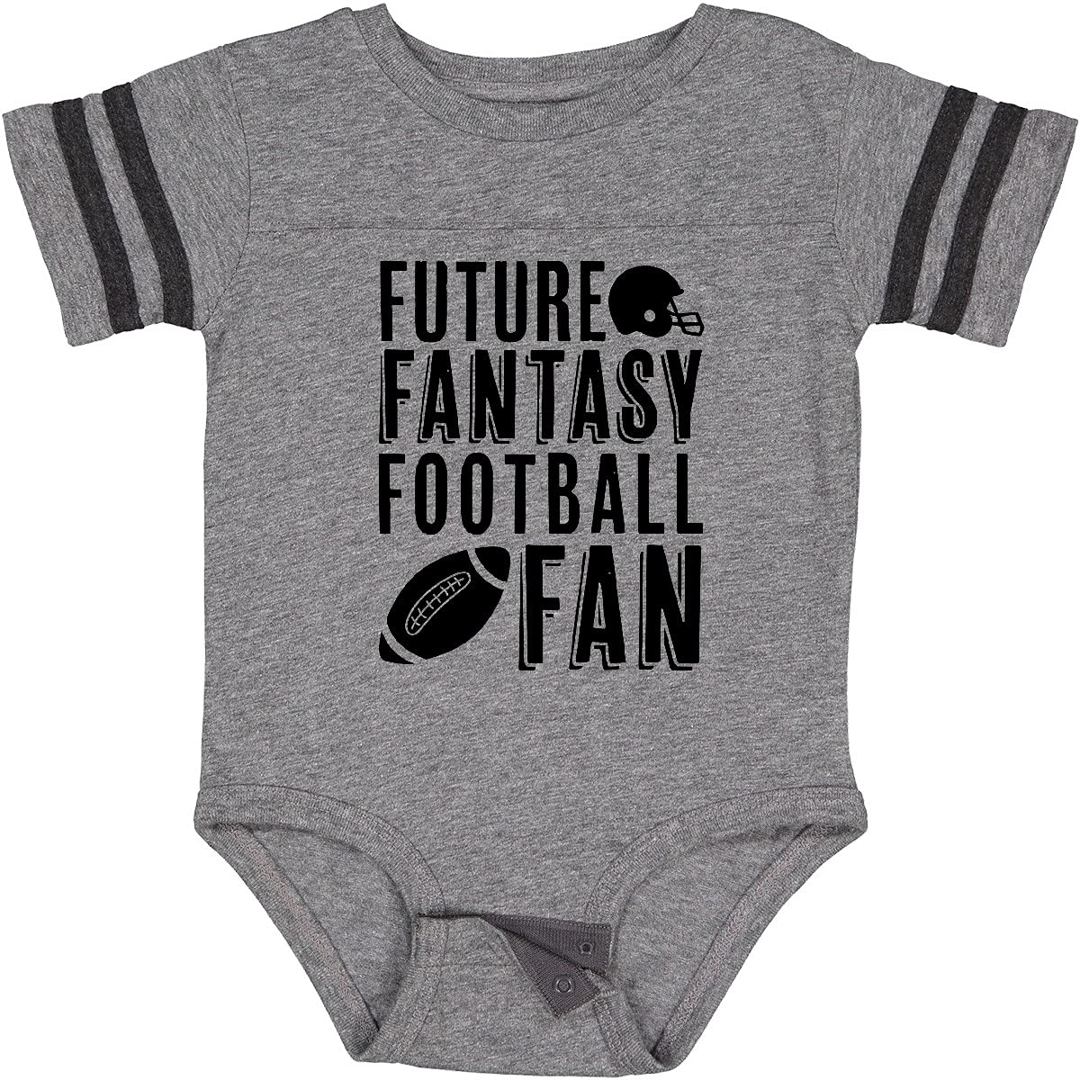 Inktastic Future Fantasy Football Fan Baby Bodysuit - Cute Football Design for Newborns & Infants - Perfect for Game Day, Baby Showers & Sports-Themed Nursery Decor