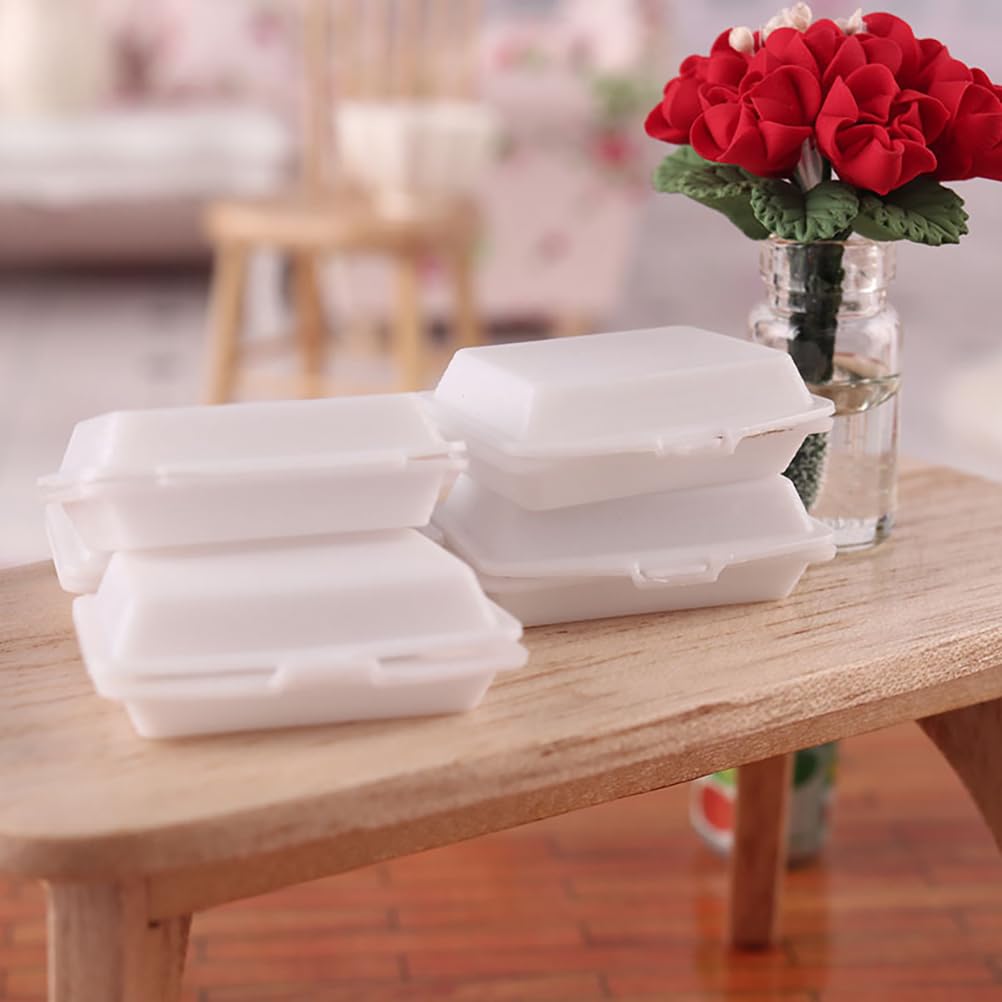 10Pcs Mini Lunch Box Set - Cute Dollhouse Accessories for Home Decor, Miniature Toys & Collectibles | Perfect for Dollhouse Miniatures, DIY Crafts & Tiny Household Items