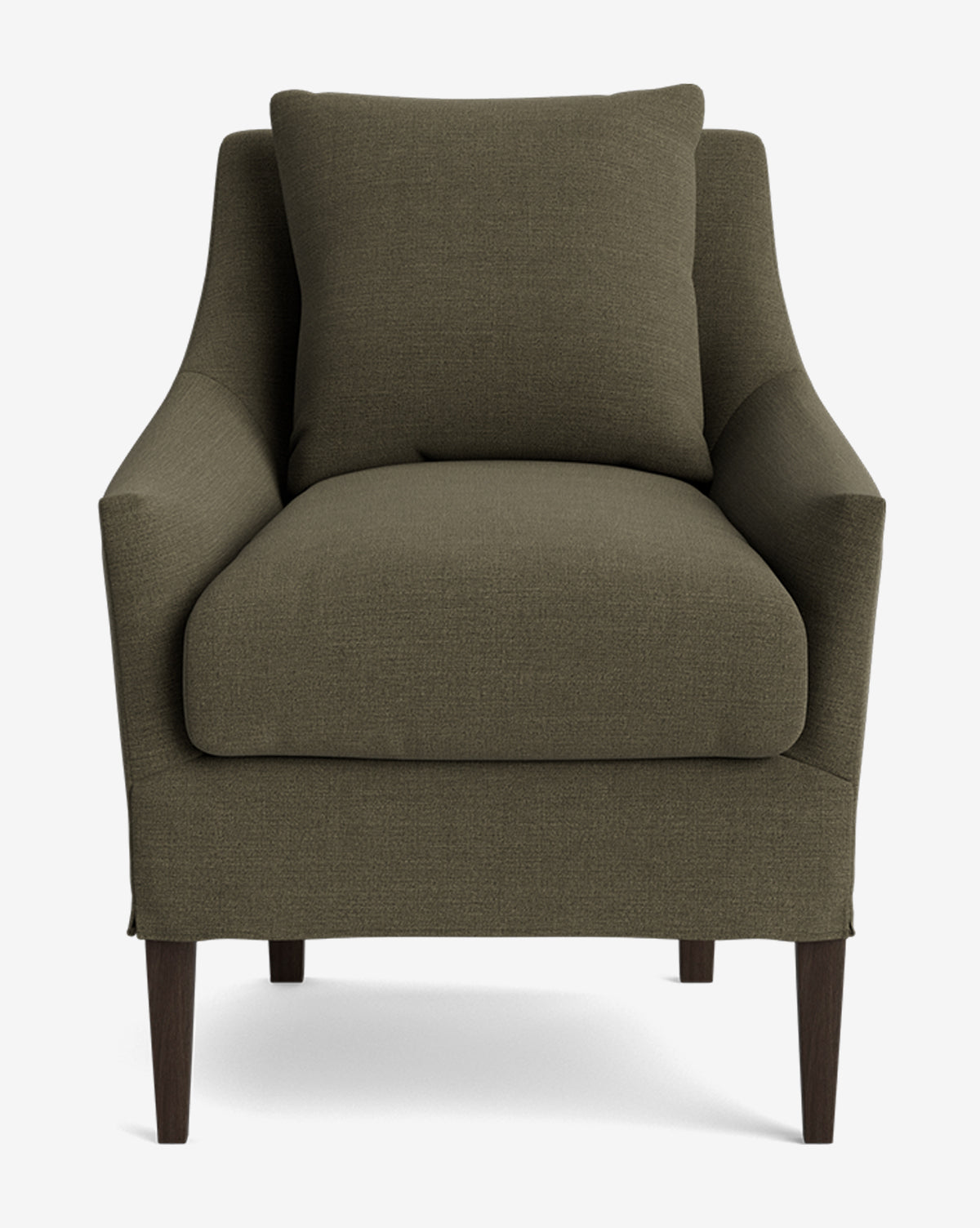 Sascha Slipcover Dining Chair - Washable Upholstered Seat Cover - Modern Farmhouse Style for Kitchen, Dining Room & Office - Comfortable & Stylish Home Decor