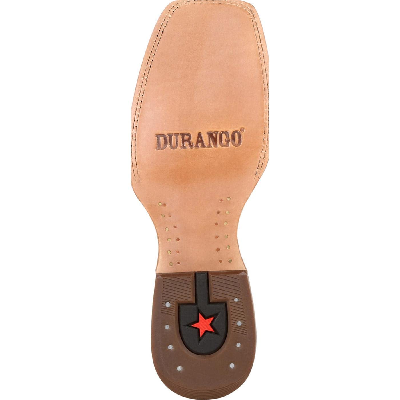 Durango Arena Pro Worn Saddle Western Boots for Men - Genuine Leather Cowboy Boots with Comfortable Fit - Perfect for Rodeo, Horseback Riding & Country Fashion