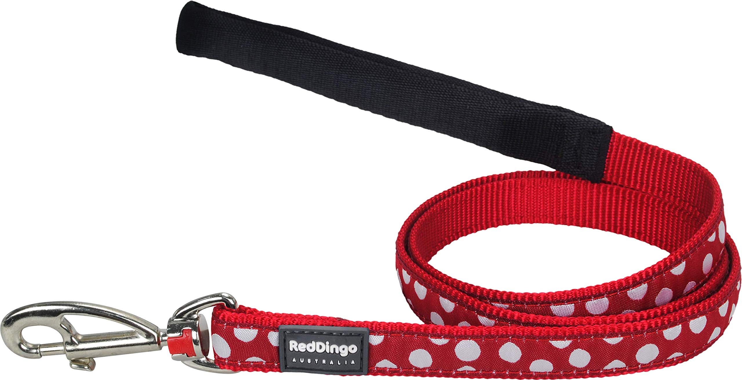 Red Dingo Adjustable Nylon Dog Collar - Durable & Comfortable Pet Accessory for Small to Medium Dogs - Perfect for Walks, Training, and Everyday Use