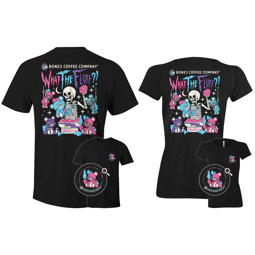 What The Fluff?! Funny Graphic T-Shirt for Men & Women - Soft Cotton Casual Tee for Everyday Wear, Gifts, and Humor Lovers