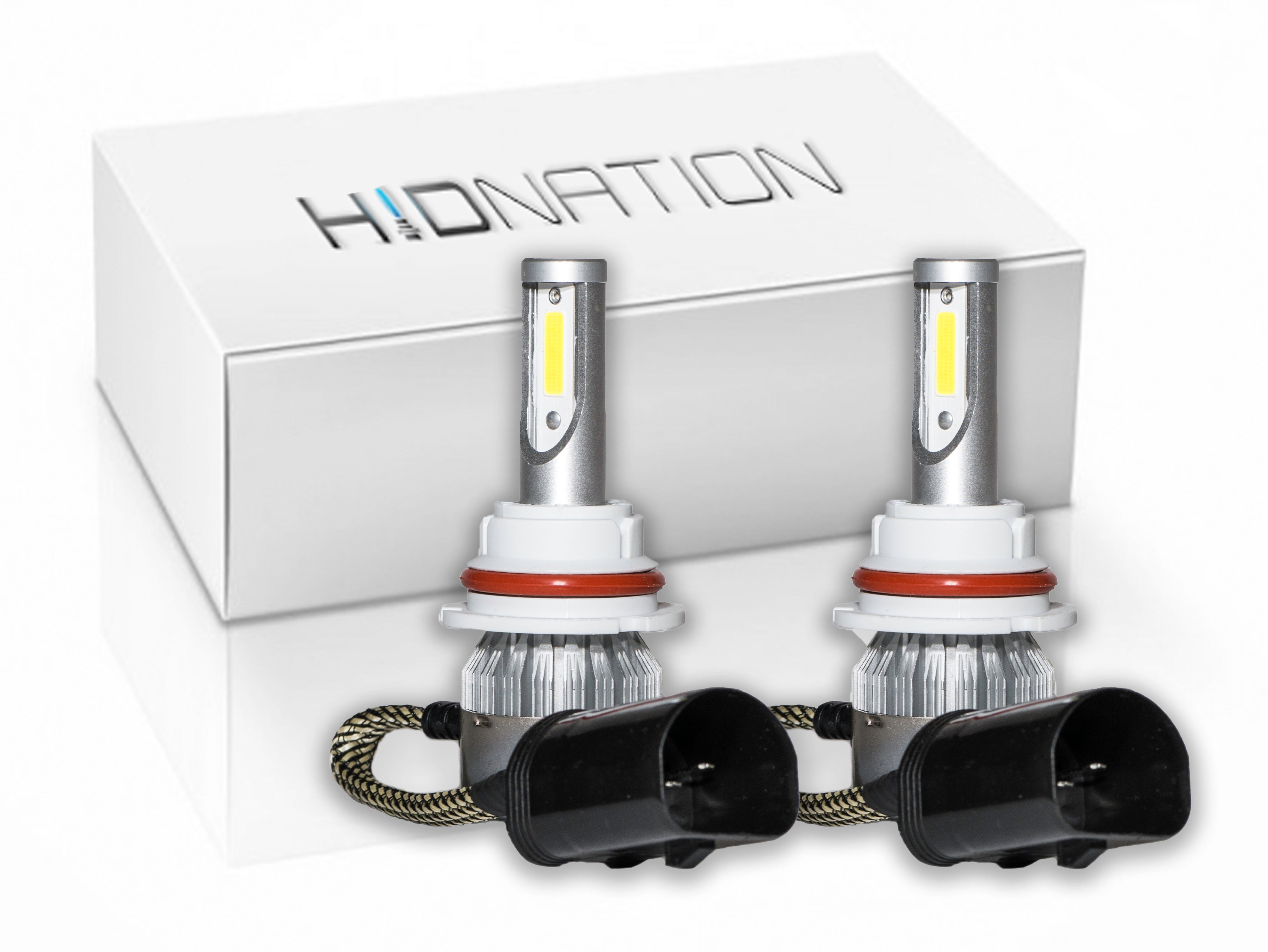 9007 9004 9007LL HB1 HB5 LED Headlight Bulbs - High Brightness Conversion Kit for Cars, Trucks, SUVs - Perfect for Night Driving & Foggy Conditions
