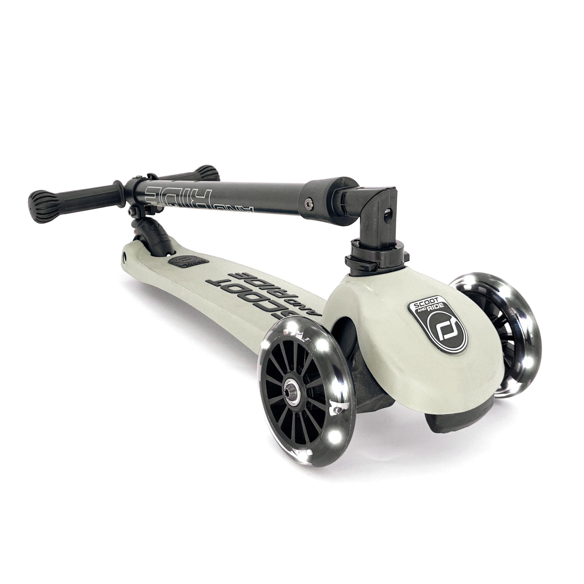 Best Scoot & Ride Stand-up Push Scooter for Toddlers - 3 Wheel Lightweight Kids Scooter with Adjustable Handlebar - Perfect for Outdoor Play, Park Rides & Learning Balance