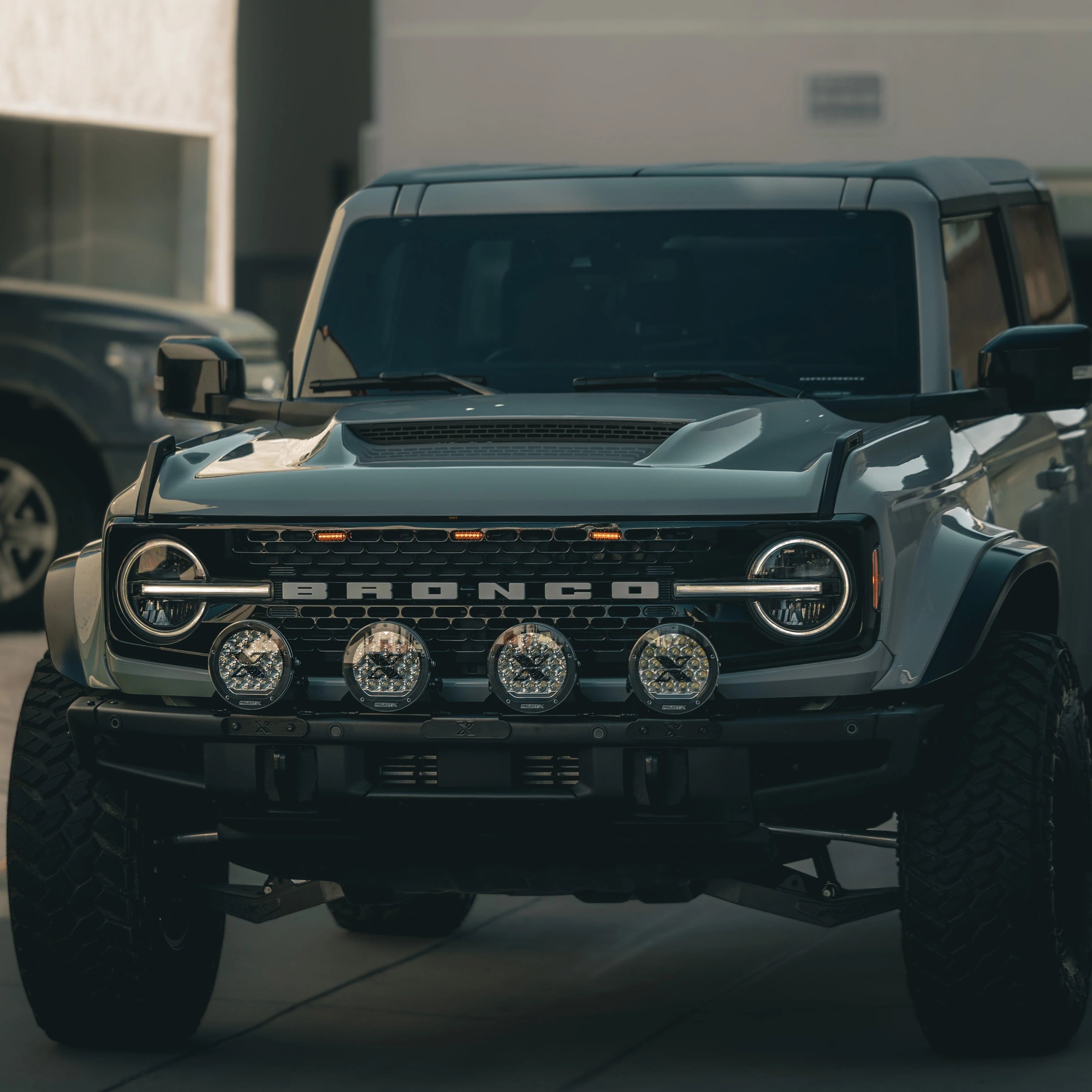 2021-2025 Ford Bronco Ram Air Hood - High Performance Cold Air Intake Scoop for Off-Road & Street Driving - Enhances Engine Cooling & Airflow for Adventure & Daily Commute