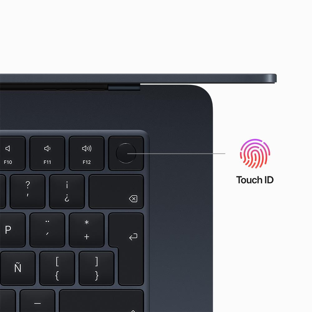 Apple MacBook Air 15-inch with M2 Chip - 8-Core CPU, 10-Core GPU, 256GB SSD in Midnight Blue - Perfect for Work, Study & Creative Projects