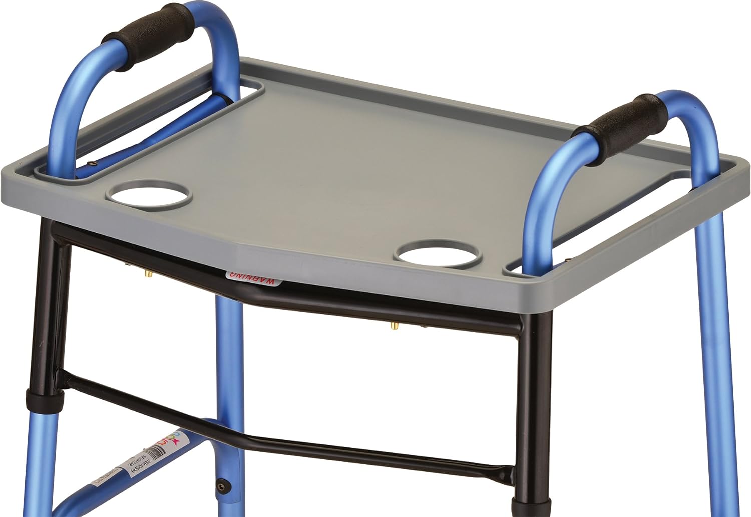 Universal Walker Tray - Adjustable & Removable Tray for Walkers and Rollators - Perfect for Meals, Reading & Activities (Fits Most Standard Walkers)