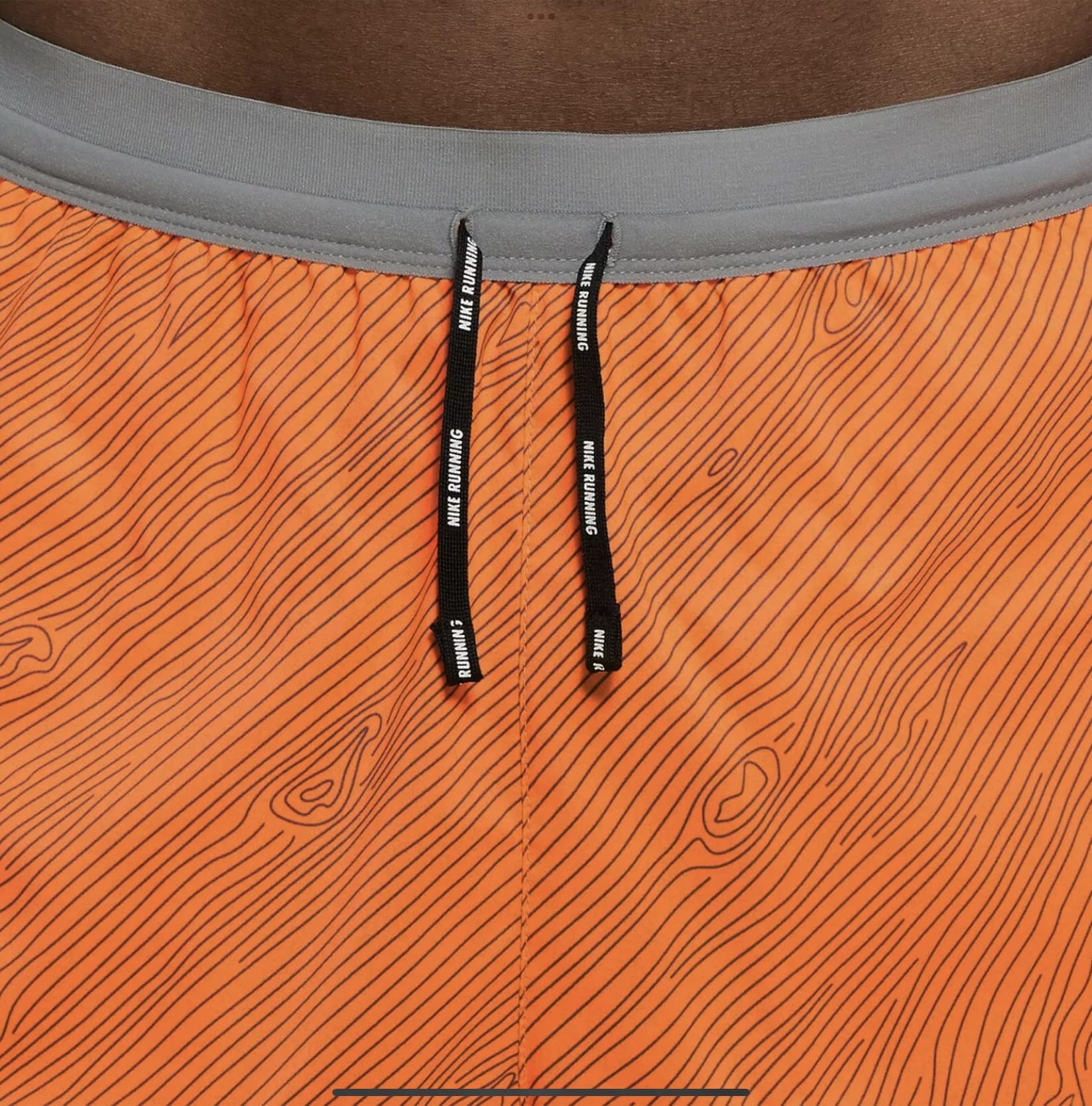 Nike Flex Stride 5-Inch Trail Running Shorts for Men - Total Orange | Lightweight Quick-Dry Workout Shorts for Hiking, Jogging & Outdoor Activities