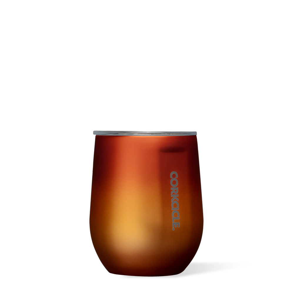 Classic Stemless Wine Glasses - Set of 4 Unbreakable Shatterproof Crystal Clear Drinking Glasses for Red Wine, Cocktails, Juice - Perfect for Parties, Weddings, Home & Outdoor Use