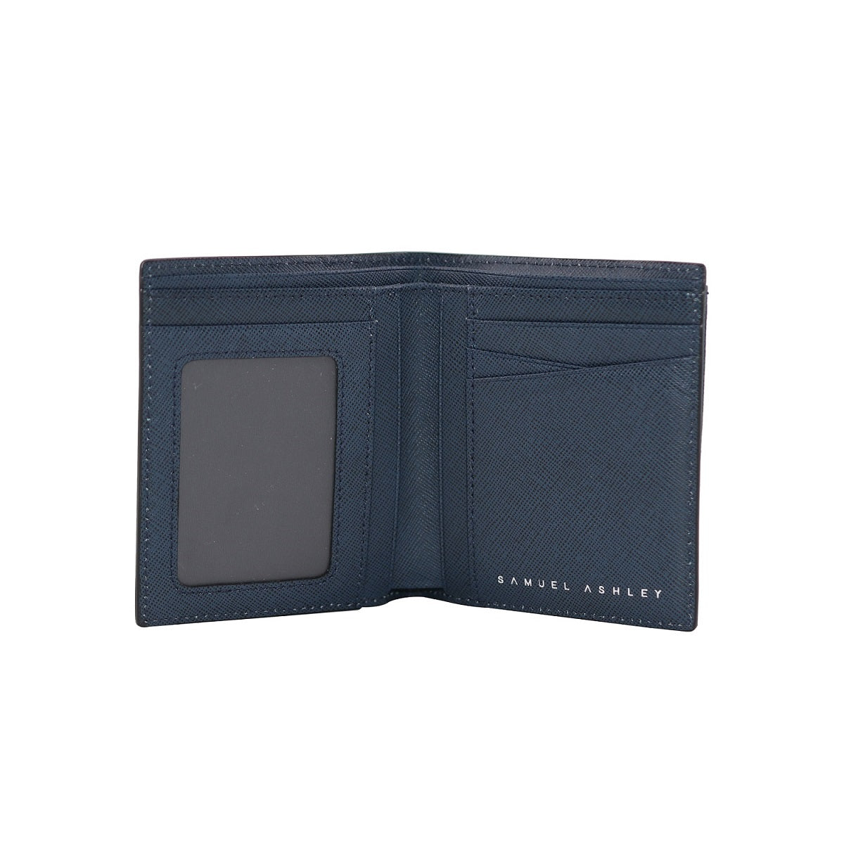 Warren Vertical RFID Leather Wallet with Detachable Card Holder - Slim Bifold Wallet for Men, Perfect for Travel & Everyday Use