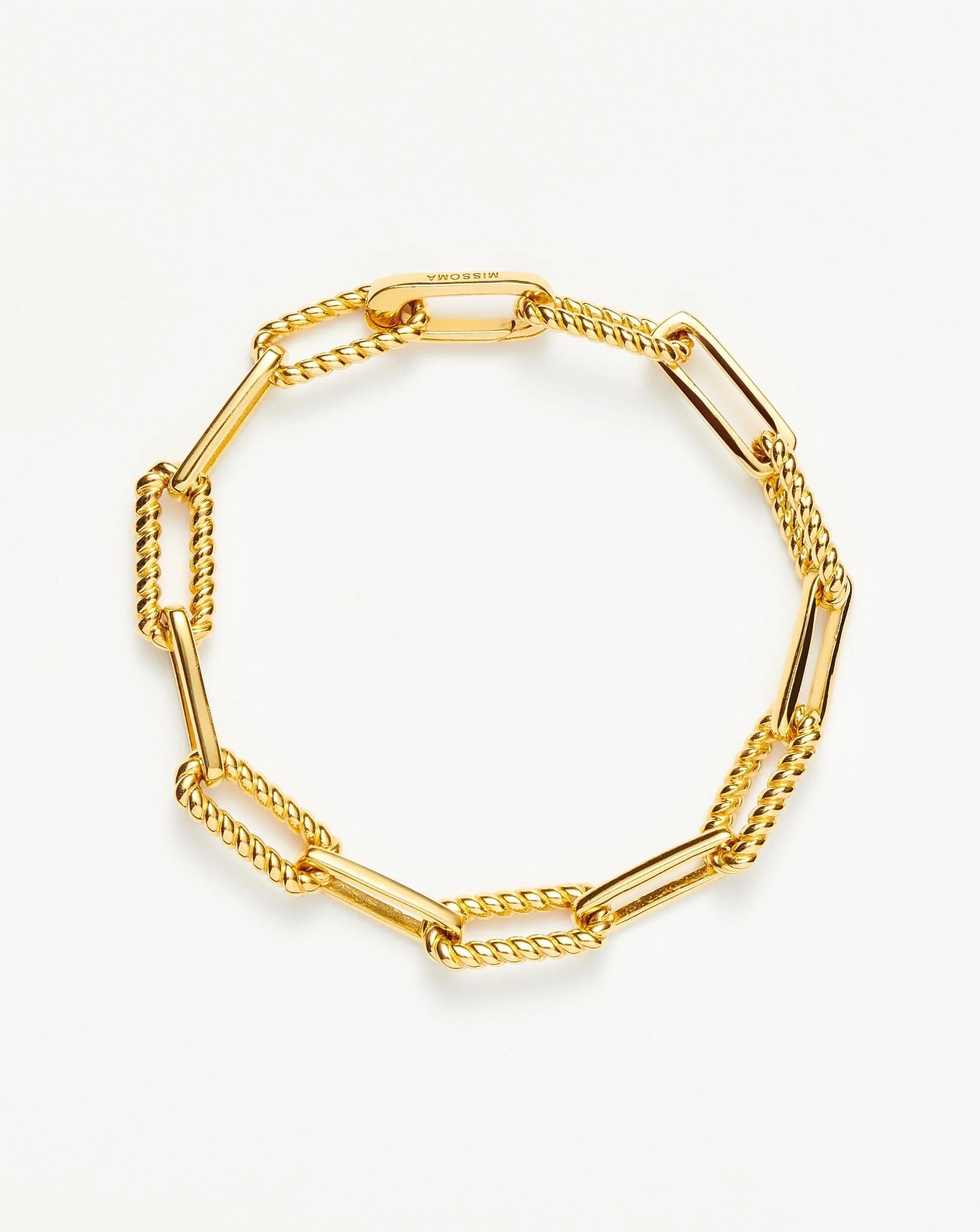 18k Gold Plated Coterie Chain Bracelet for Women - Elegant & Dainty Jewelry Gift for Birthday, Anniversary & Special Occasions