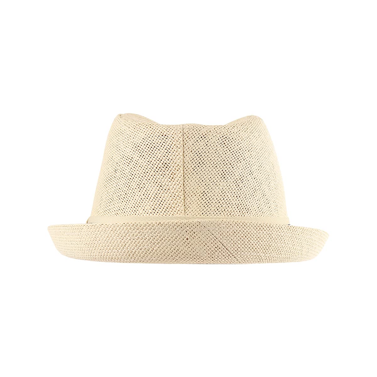 WESTEND Unisex Summer Wide Brim Fedora Hat for Men & Women - Lightweight Straw Panama Hat for Beach, Travel & Outdoor Activities