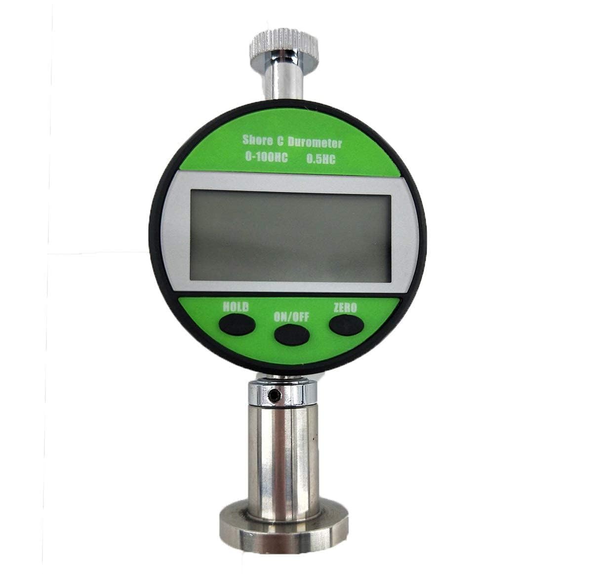 LX-C-Y Digital Shore C Hardness Tester Durometer 0-100HC for Rubber & Plastic - Measure Material Hardness in Automotive, Manufacturing & Quality Control