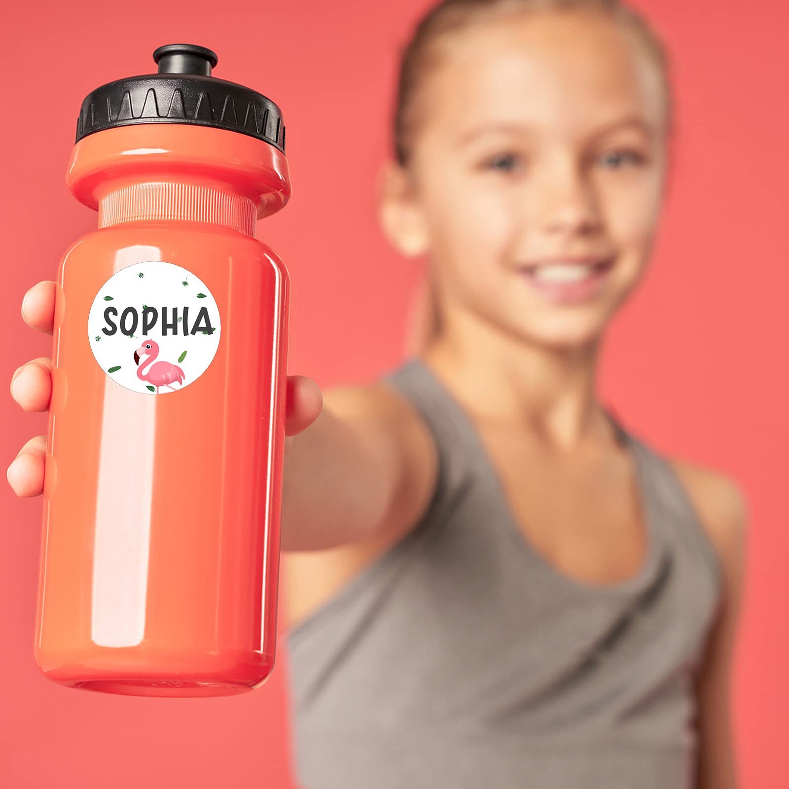 Custom Waterproof Name Labels for Kids - School, Daycare & Water Bottles