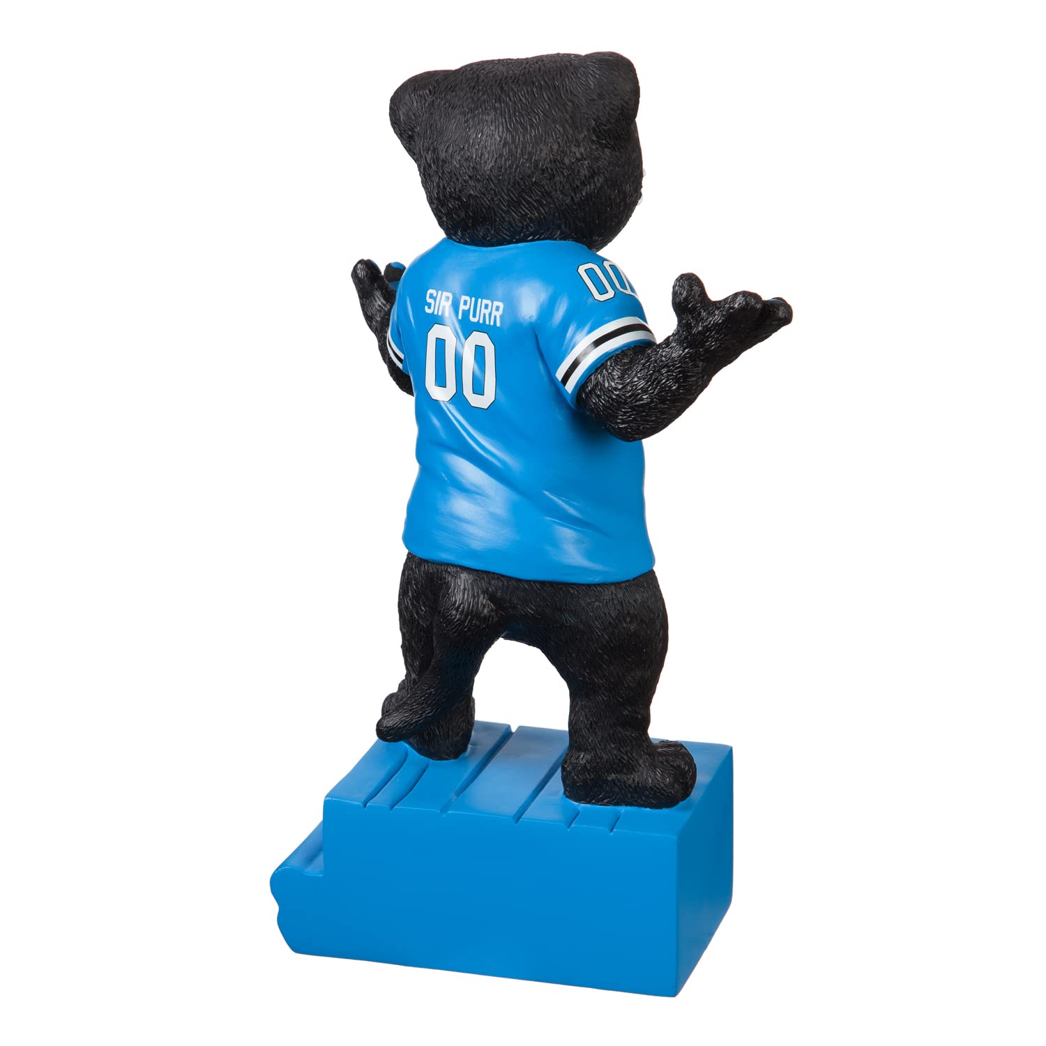 Team Sports America Evergreen Carolina Panthers Mascot Statue - NFL Fan Collectible for Home, Office & Game Day Decor