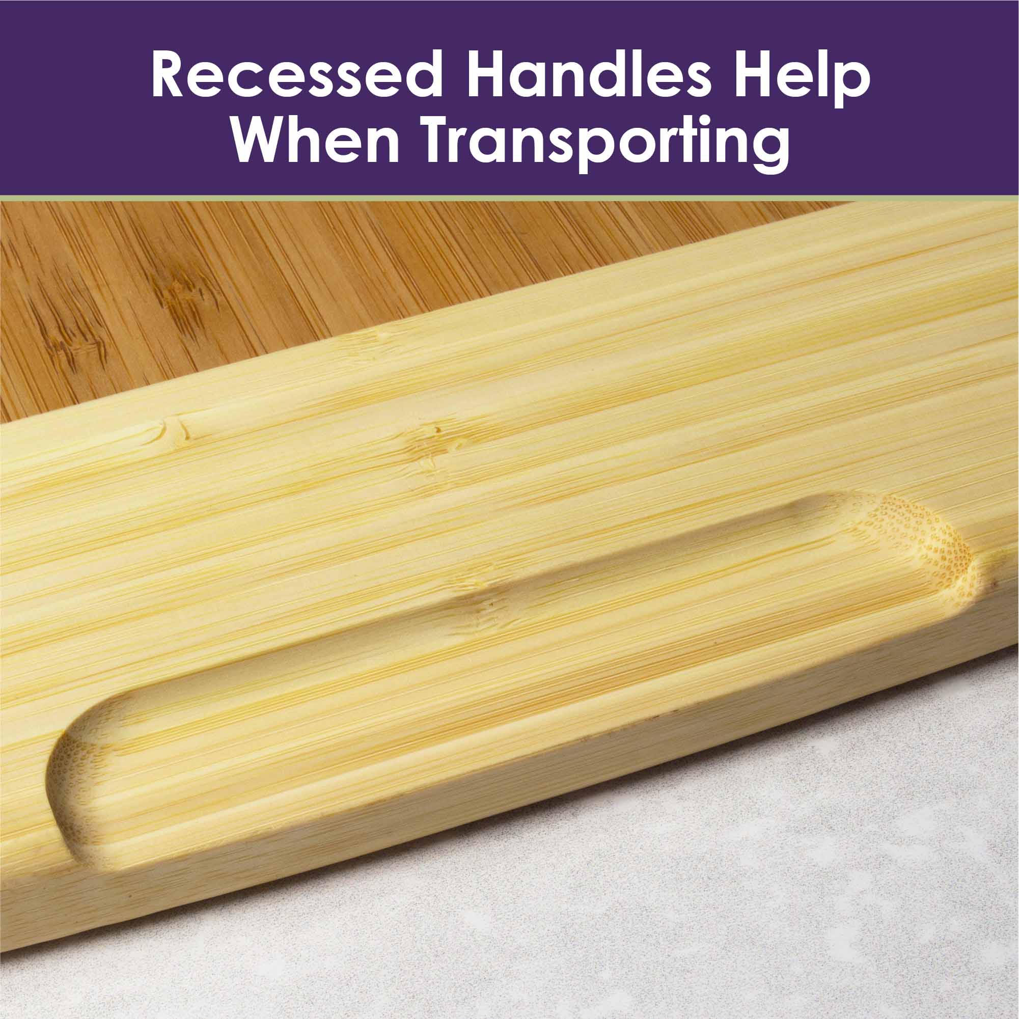 600SI Extra Large Bamboo Cutting Board 30