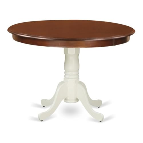 Mahogany & Linen White