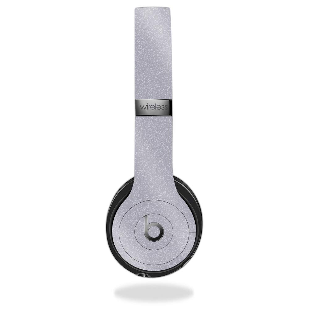 MightySkins Glossy Glitter Skin Cover for Beats Solo 3 Wireless Headphones - Gray | Protective & Durable High-Gloss Glitter Vinyl Wrap | Easy to Apply, Remove & Change Styles | Made in USA | Perfect for Gym, Travel & Everyday Use