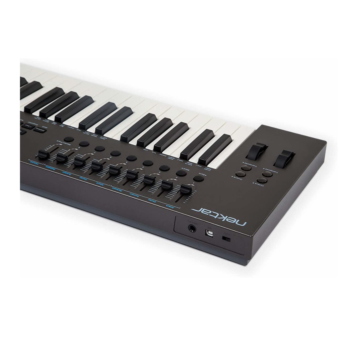 Nektar Impact LX 49+ USB MIDI Keyboard Controller - Professional Music Production Tool for Home Studio & Live Performance