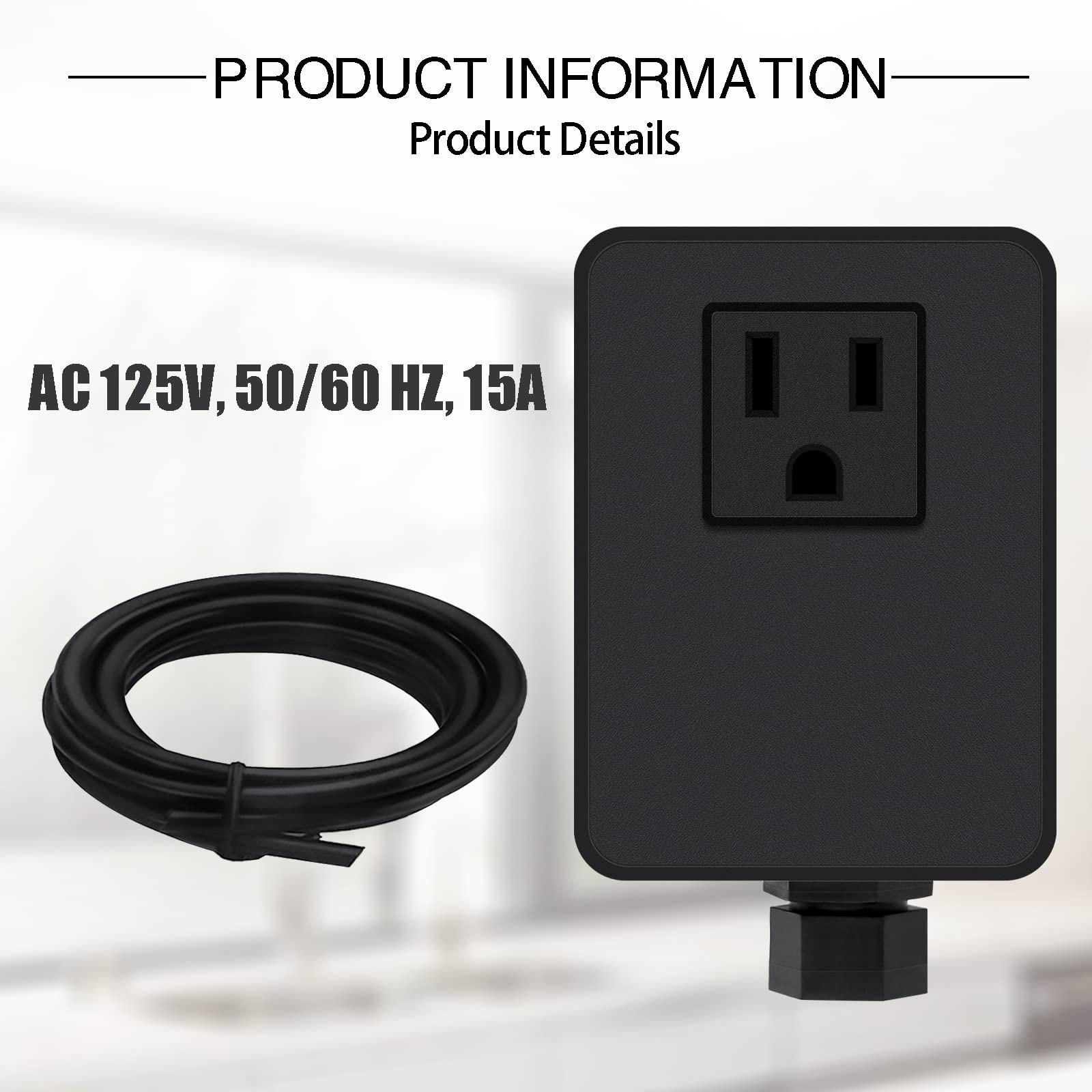 Garbage Disposal Air Switch Kit with Long Button - Oil Rubbed Bronze Brass Cover for Kitchen Sink, Easy Installation & Hands-Free Operation - Perfect for Home, Restaurant, and Commercial Use