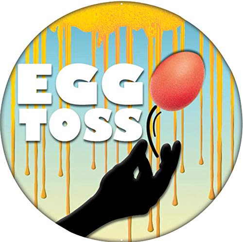Personalized Egg Toss Trophy - 7.25