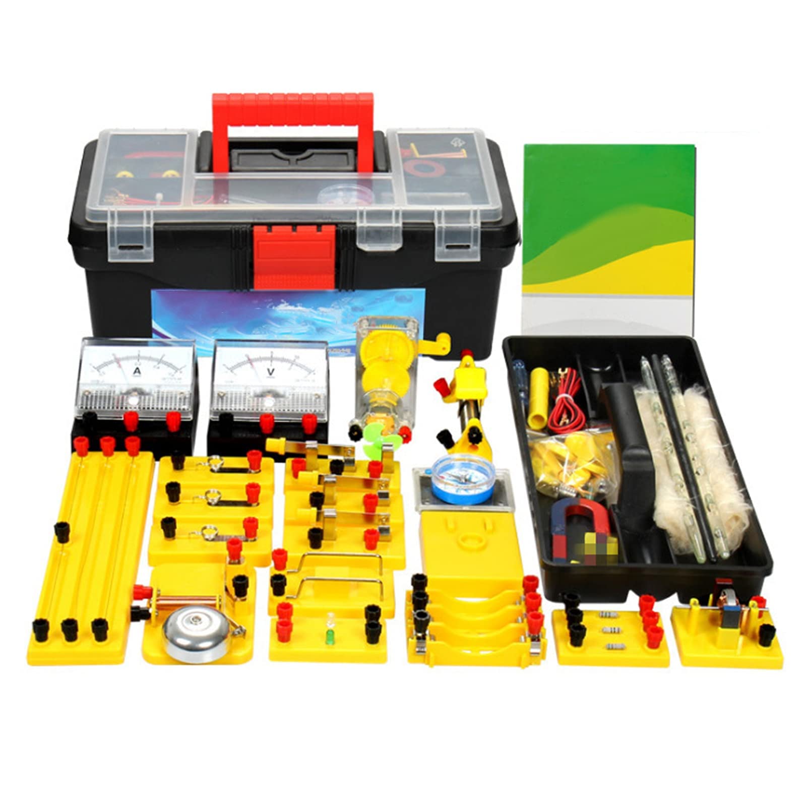 Middle School Electricity & Electromagnetic Experiment Kit - Professional Physics Lab Equipment for Science Education | STEM Learning, Classroom Labs & Home Science Projects
