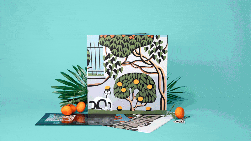 Vol. 108: Gato A L'Orange - Premium French Cat-Themed Art Print for Home & Office Decor | Perfect Gift for Cat Lovers & Francophiles