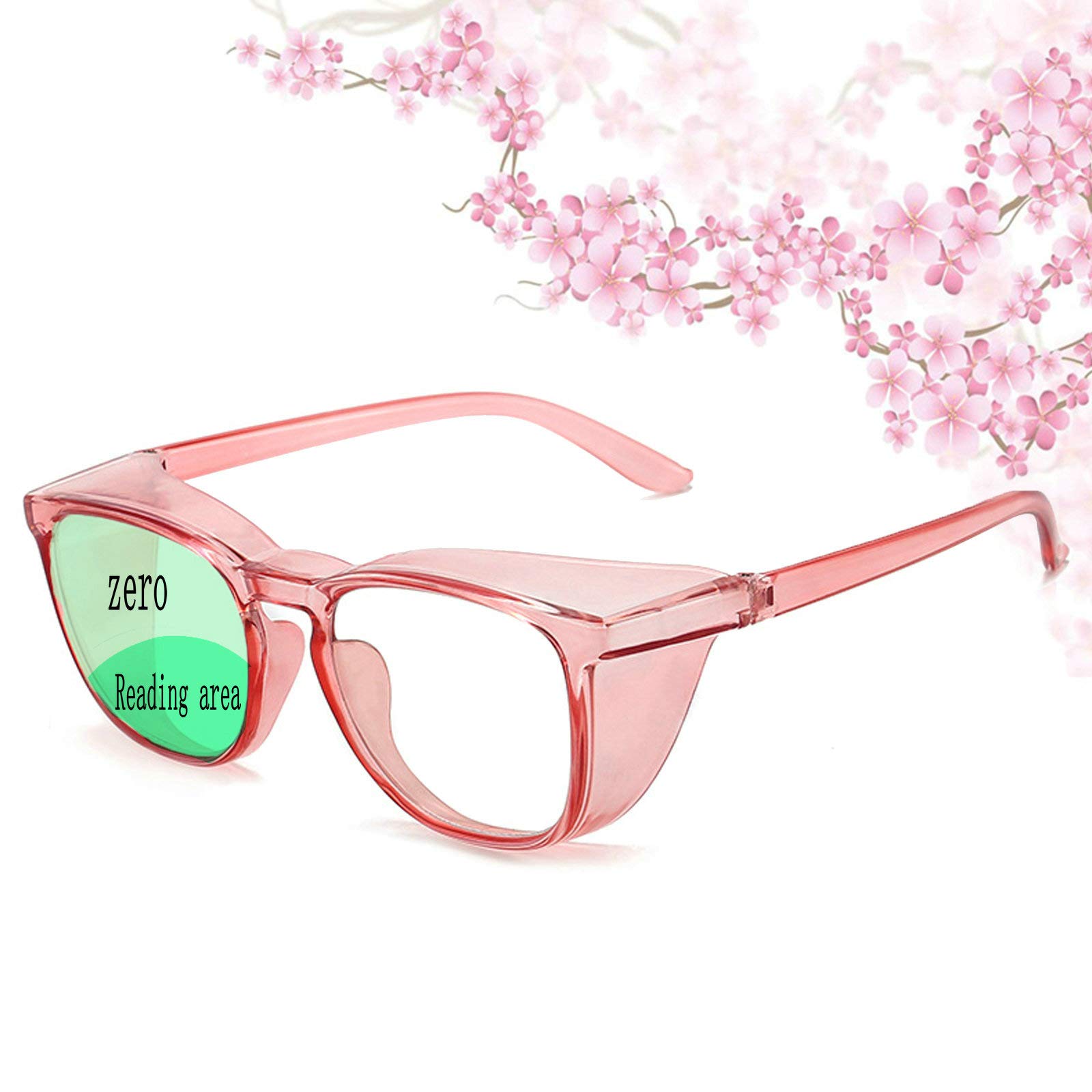 Bifocal Reading Glasses 2-Pack with Blue Light Blocking & UV Protection - Anti-Glare Safety Glasses for Men and Women - Perfect for Computer Work, Reading, and Outdoor Activities