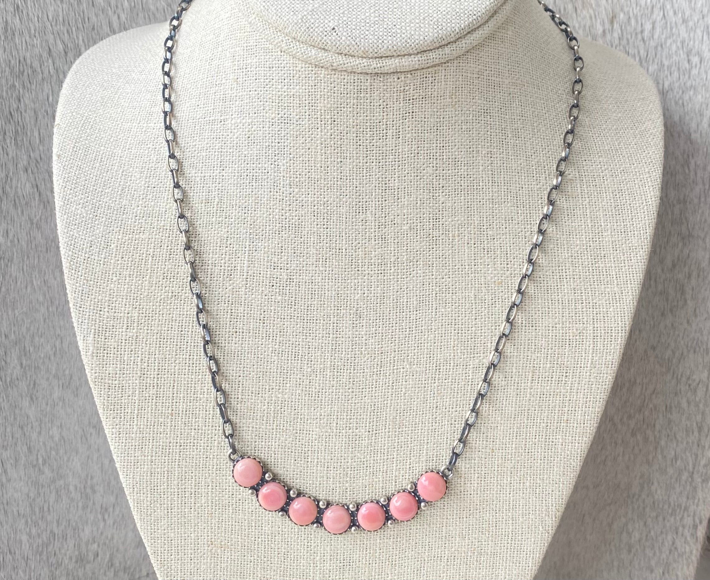 Shell Multi Stone Curve Necklace - Elegant Bohemian Beach Jewelry for Women | Perfect for Summer Vacations, Weddings & Boho Fashion