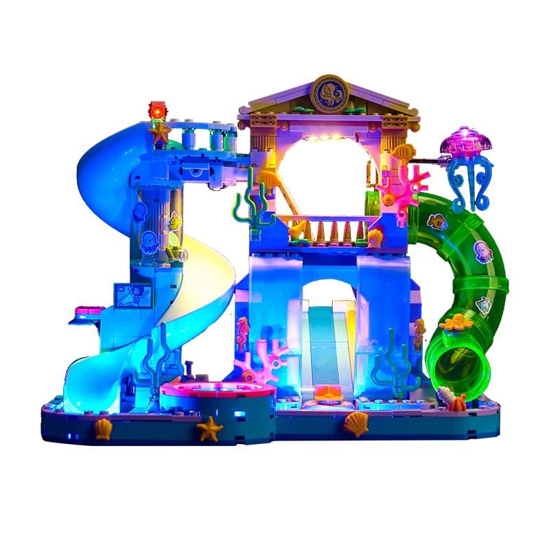 Best Light Kit for LEGO Friends Heartlake City Water Park 42630 - DIY Lighting Set for LEGO Building Blocks - Perfect for Night Display & Room Decor