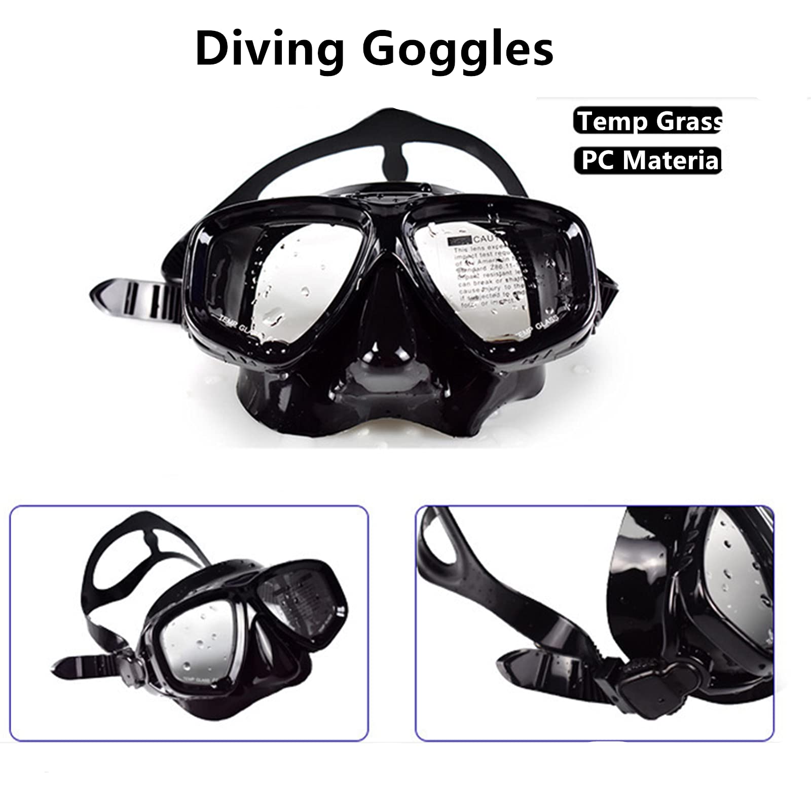 DEDEPU S5000 1L Mini Scuba Diving Tank - High Pressure Air Pump with 15-25 Minute Refill Adapter for Underwater Breathing Training | Portable Oxygen Cylinder for Snorkeling, Spearfishing & Emergency Backup