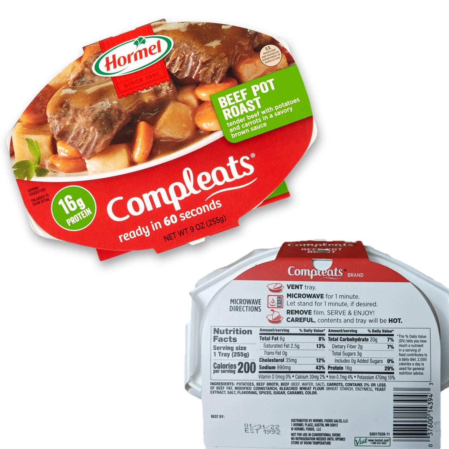 Snack Fun 5-Pack Microwavable Ready-to-Eat Meals Variety Bundle - 60 Second Quick Meals with Free Grocery Shopping List Notepad - Perfect for Office Lunches, College Dorm Meals & Emergency Food Supply