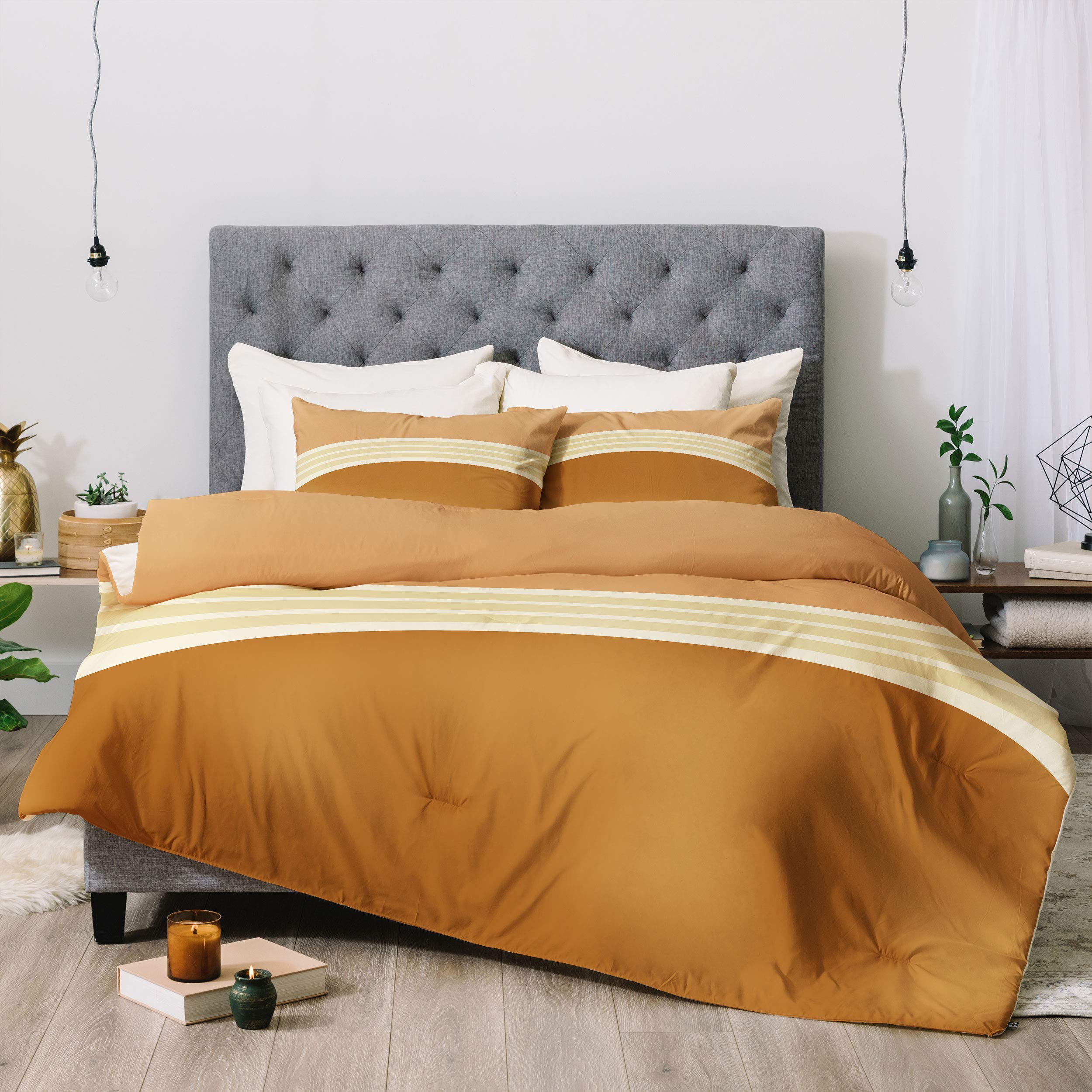 Urban Wild Studio Clay Layers Comforter Set - Full/Queen for Cozy Bedroom