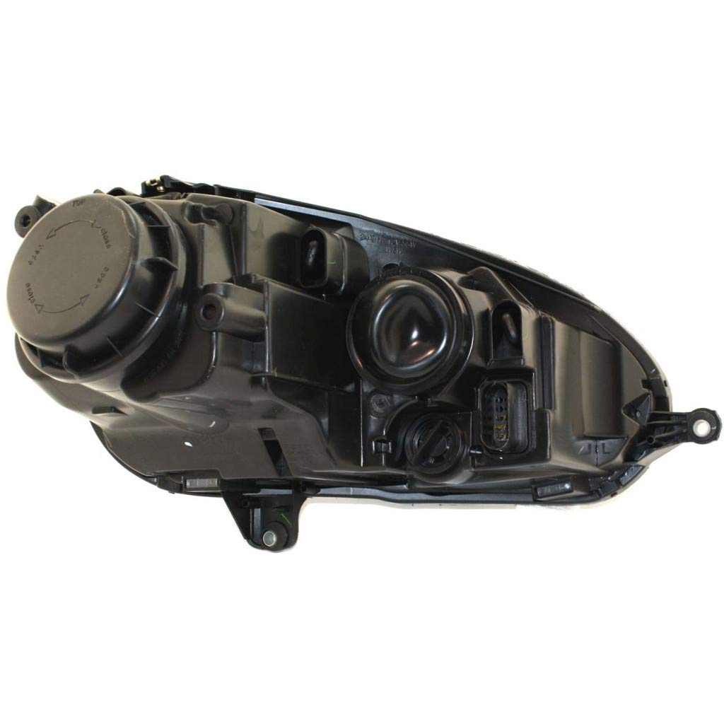 Volkswagen Rabbit Headlight Assembly 2006-2009 Driver Side | DOT Certified | VW2502127 | Perfect for Night Driving & Foggy Conditions