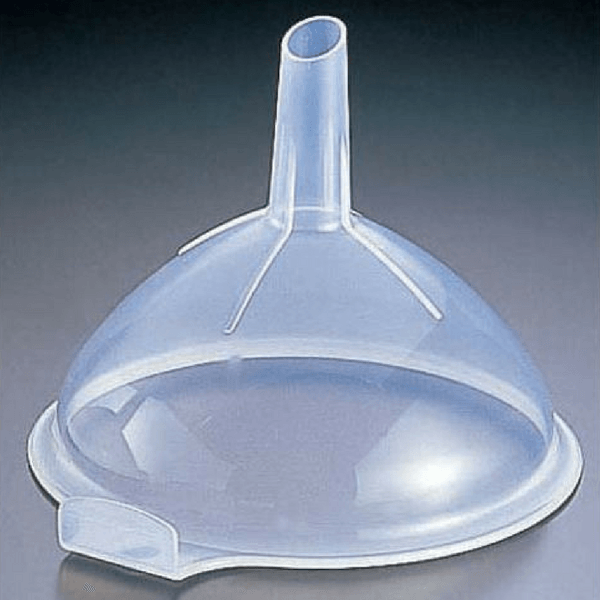 Entec Clear Plastic Funnel - Durable, BPA-Free Kitchen & Automotive Funnel for Easy Pouring - Ideal for Cooking, Oil Changes, and DIY Projects