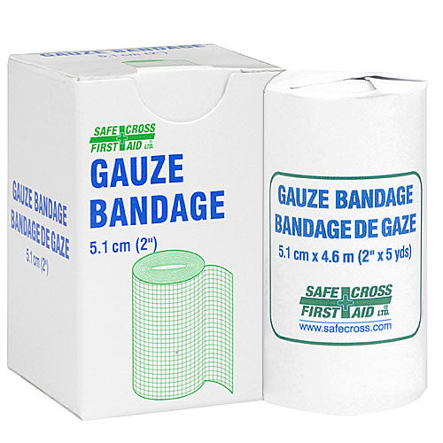 Sterile Gauze Bandage Roll 5.1cm x 4.6m (2