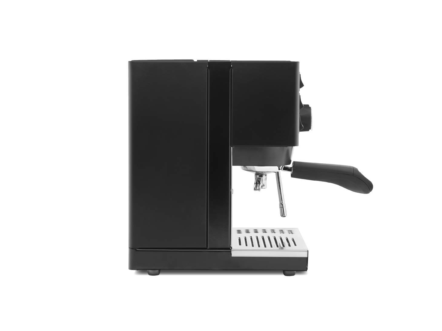 Premium Rancilio Silvia Espresso Machine - Professional Grade Italian Coffee Maker for Home Baristas | Perfect for Latte, Cappuccino & Espresso Drinks | Sleek Black Design for Modern Kitchens