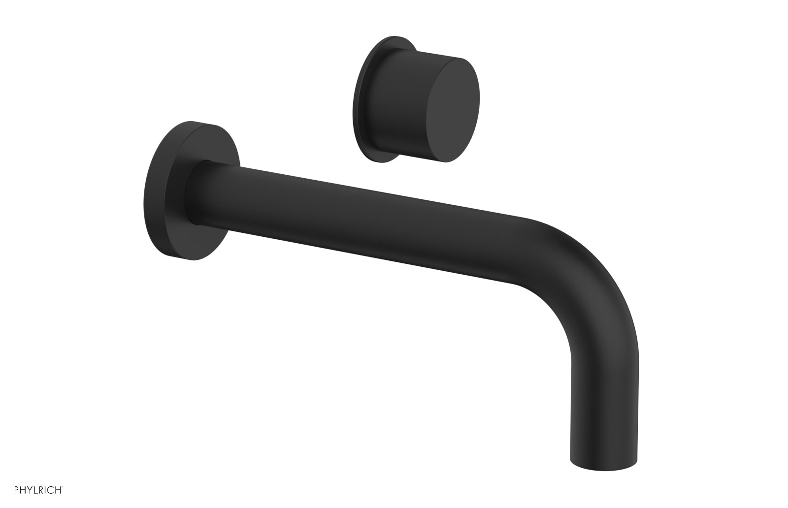Basic II Single Handle Wall Lavatory Faucet Set - Smooth Handle 230 16 - Perfect for Bathroom Sink, Powder Room & Guest Bath Installation