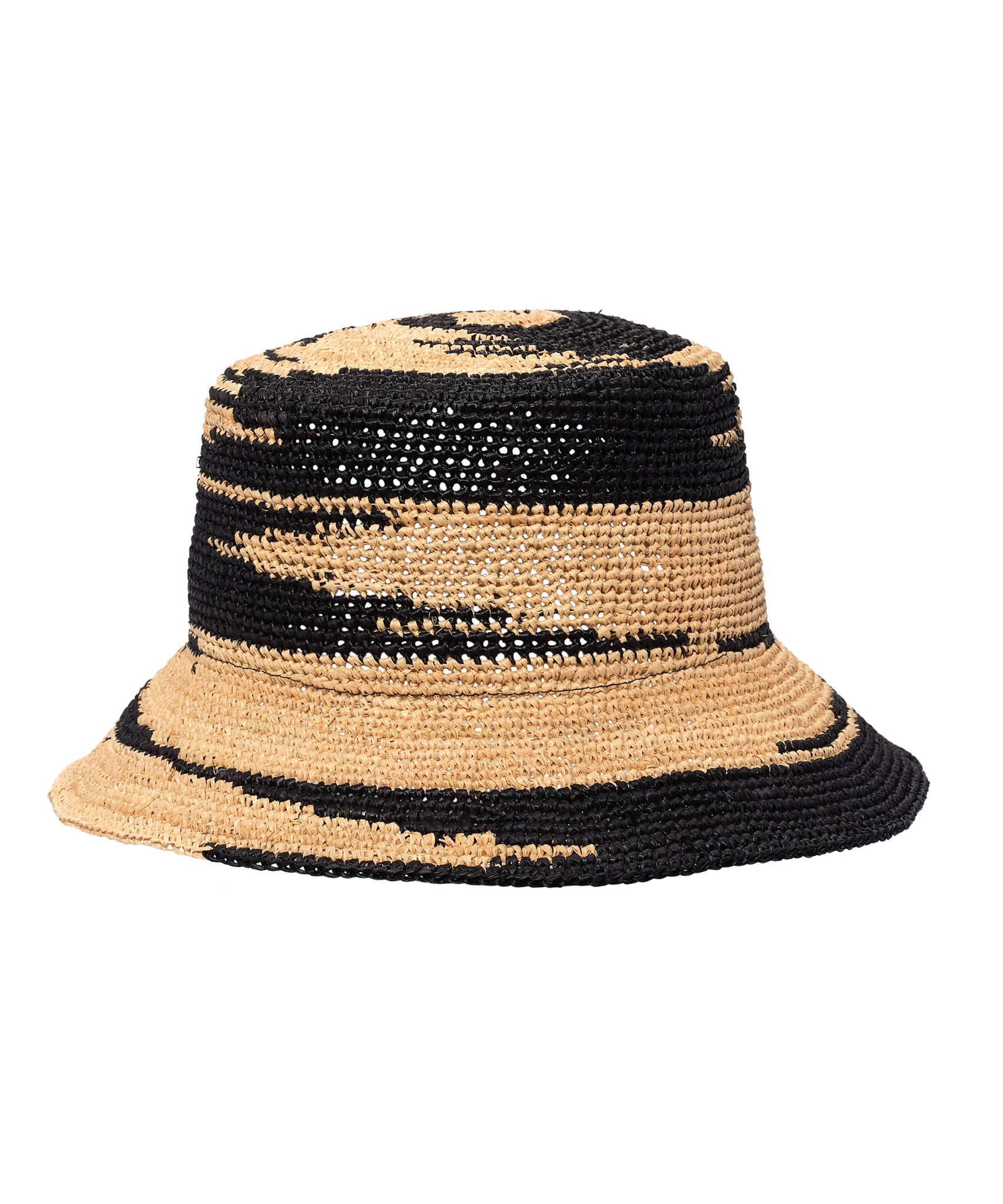 Bimini Raffia Straw Packable Sun Hat for Women - Wide Brim Beach Hat for Summer, Travel & Outdoor Activities