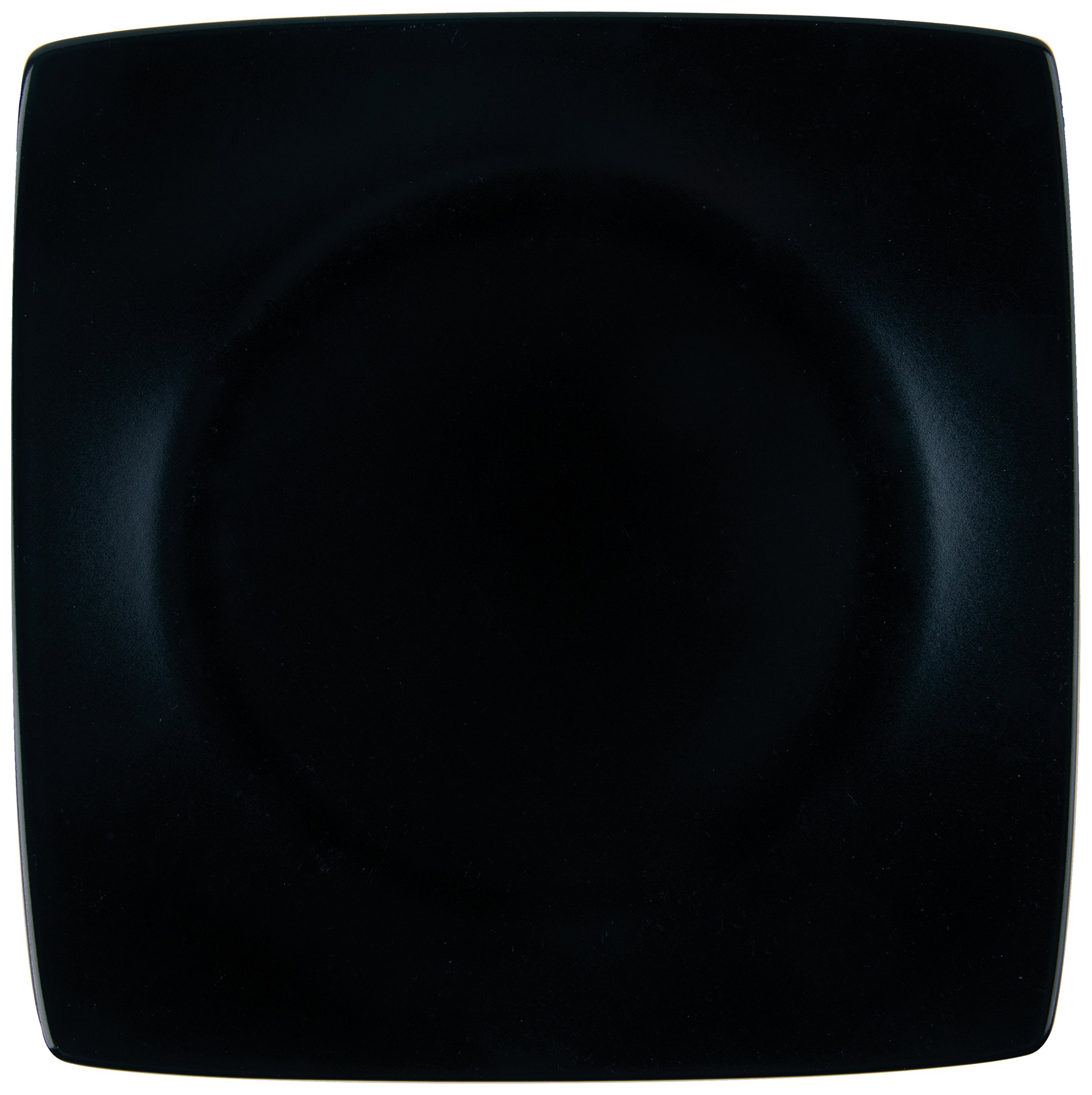 Premium Excelsa Ceramic Dinner Plate - 10.5 Inch Black Stoneware Plate Set for Elegant Dining, Restaurant & Home Use