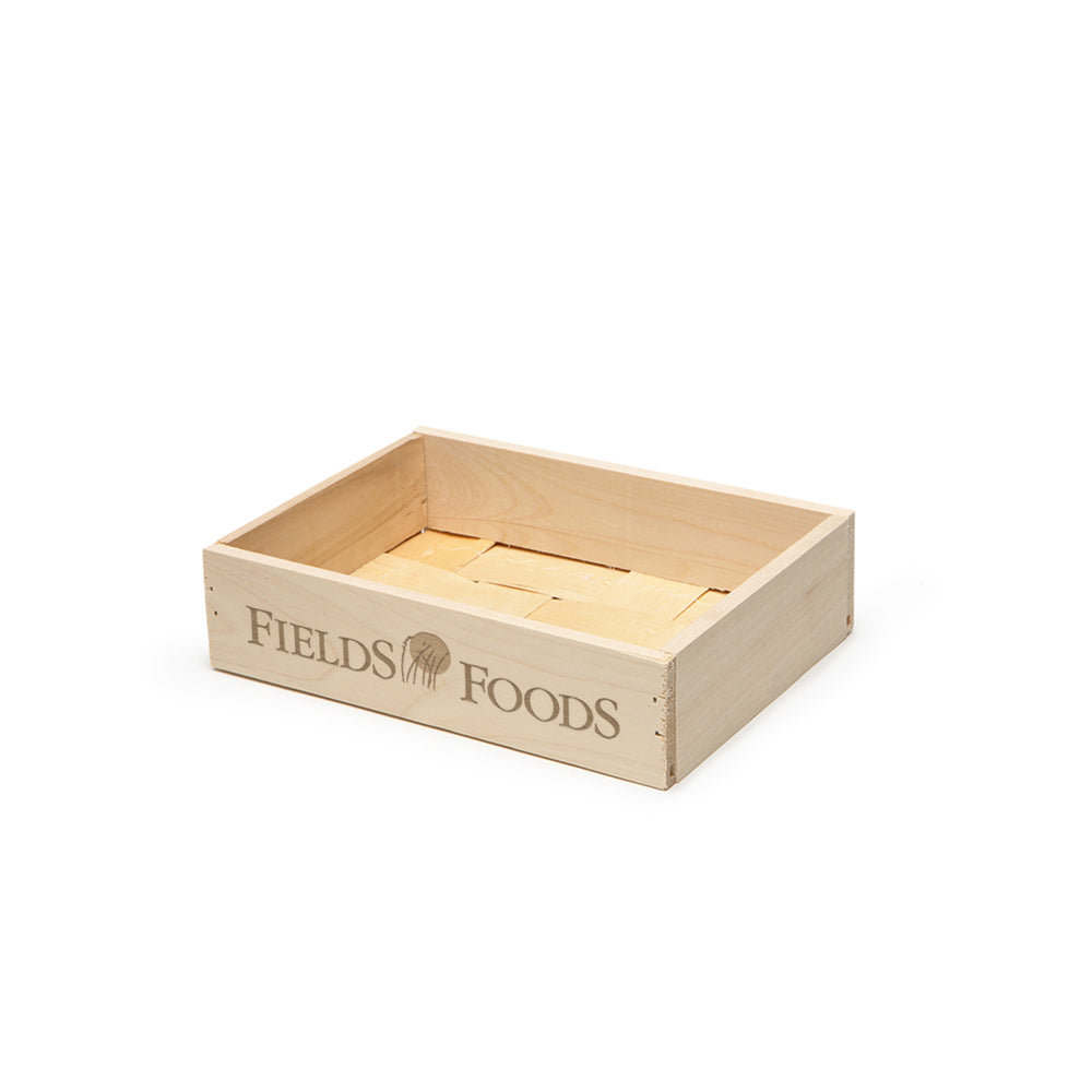CHAUMONT Small Wooden Gift Crate Case - 42 Count (7 x 4.8 x 1.7 Inches) - Premium Wooden Box for Jewelry, Candles, Wedding Favors & Party Gifts - Perfect for DIY Crafts, Home Decor & Small Business Packaging